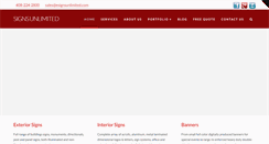 Desktop Screenshot of esignsunlimited.com